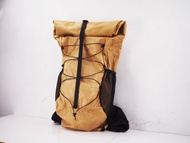 樸實系:  6dots 卡其色 Tyvek 登山包 40L 55L背包 露營 登山