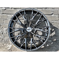 New Car Sport Rim Flow Forming  361 Mobilife Wheels 18x8J 5x113 ET38 Black Chrome - READY STOCK