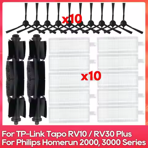 Fit For ( TP-Link Tapo RV30 / RV30 Plus / RV10 / RV10 Plus / Philips Homerun 2000 / 3000 ) Main Side