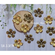 2PC Iron Flowers