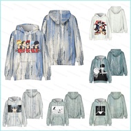 XS1 Mashle: Magic and Muscles Hoodie Anime Long Sleeve Top Unisex Cosplay 3D Sweatshirt Mash Lance D