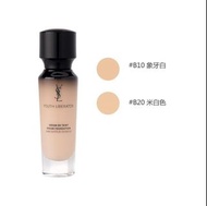 包郵 YSL 妍活亮肌精華粉底液(女神逆齡粉底液) 30ml #B10 #B20