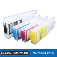 UP  600ML 320ml Empty Refillable Ink Cartridge For EPSON WF-C5790 WF-C5710 WF-C5290 WF-C5210 C5290 C