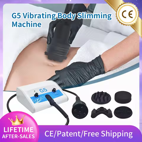 G5 Massage Machine Vibrator Muscle Relieve Slimming Cellulite Removal Home Used Massager High Freque