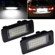 TIMEKEY 1Pc/2Pcs 6000k Car License plate Light White No Error Led Number License Plate Light For BMW