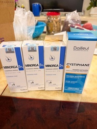 三瓶Bailleul 巴約爾米諾地爾搽劑生髮液防脫小白管噴霧「男士專用5%濃度」同埋贈送防脫洗頭水