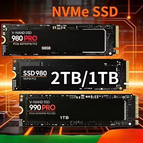 980Pro/990Pro M2 SSD Solid State Drive 1TB, 2TB, PCIe 4.0 NVMe, 7400MB/s suitable for laptops and PC