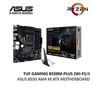 ASUS TUF GAMING B550M-PLUS (WI-FI) II MICRO ATX AM4 MOTHERBOARD RYZEN 5 3600 / 5600G / 5600X / 5700X