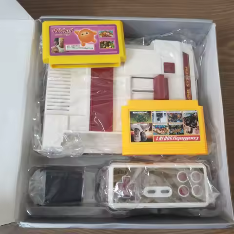NEW Video Game Console To TV With Wireless Gamepad Controller TV Out For 8bit Family TV game
