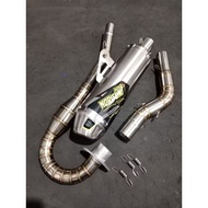 Racing exhaust DTM 150, DTM200, DMX R150, crf 150l, crf230, xr200,xr 150 muffler pipe klx 150 slg bf