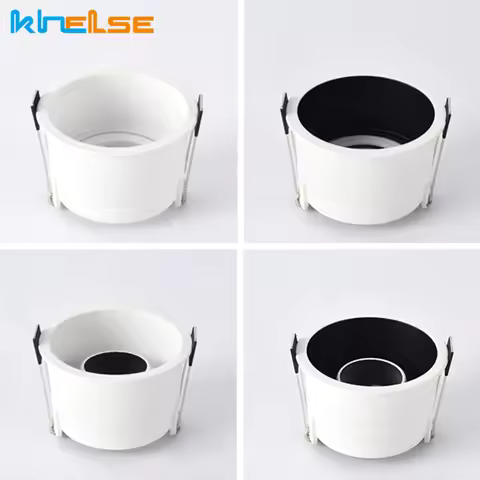 LED Downlights Fitting GU10 MR16 MR11 Base 55mm 75mm Cut Hole Ceiling Recessed Lamp Replaceable Bulb