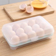 15 Cell Egg Carton PP Cases Refrigerator Cases Practical Multifunctional Wild Storage Holder Container Egg Food Crisper