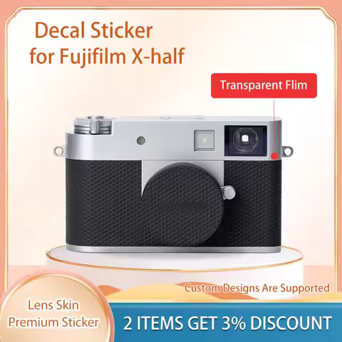 X-half Protective Film Skin Wrap Covered X half Cover Xhalf Decal Skin Film for Fujifilm Fuji X-half
