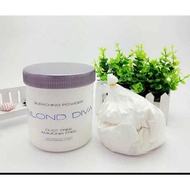BLOND DIVA BLEACH POWDER WHITE AMONNIA-FREE 400GM Barbershop Saloon Hair Colour