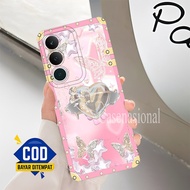 Realme P3 Lite Protector - Flexible Casing Camera Protector Love Motif Frame All Types of Cellphones