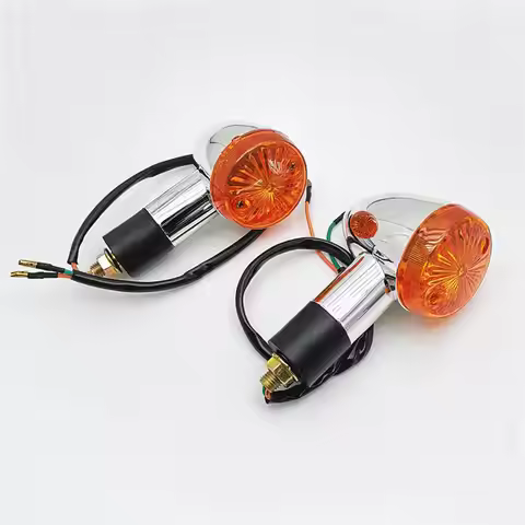 2 Pcs/set Universal Motorcycles Turn Signal Lights Signal Lamp For LIFAN QJ 125cc 150cc 250cc GN 125