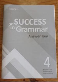 SUCCESS in Grammar 4 Answer key