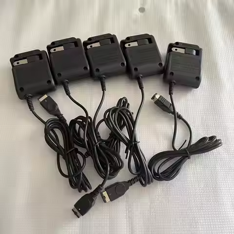 5pcs US Plug AC adapter Travel Wall Power Charger Adapter for Gameboy Advance GBA SP