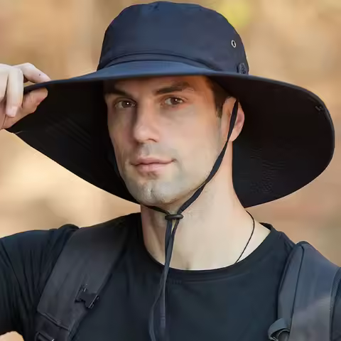 Spring and Summer Hats Men's Sun Hats Outdoor Oversized Fisherman Hats Sun Hats Men's Summer Hiking 