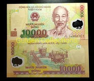Uang Kuno 10000 dong vietnam polymer uang plastik uang lama uang