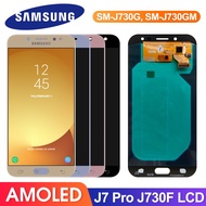 5.5&amp; 39;&amp; 39; Super Amoled J730 J730F J730G/DS Display Screen for Samsung Galaxy J7 Pro Lcd Display Touch Screen Digitizer Assembly