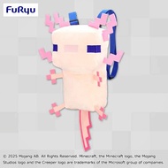 (DIRECT FROM JAPAN) THE CHRESTENSENS: MINECRAFT AXOLOTL BAGPACK LARGE PINK BLUE PLUSH TOY