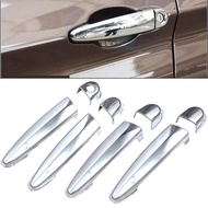 Bright Silver-Plated Adhesive Installation Door Handle Cover Suitable For F20 F21 F22 F23 F87 M2 F25