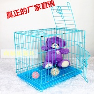 ST-🚤Pet Dog Cage Wire Cage Cat Cage Folding Cage Pet Dog Pet Supplies Dog Cage EZYO