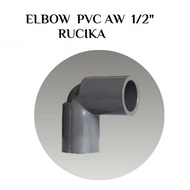 1/ PVC ELBOW 2" RUCIKA BRAND PVC PIPE FITTING | PVC ELBOW AW 1/2"