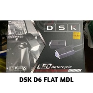 DSK D6 Flat Mini Driving Light for motorcycle