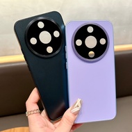 Lens Protector Integrated for Honor X9d 5G Casing Acrylic Hard Plating Phone Case Cover