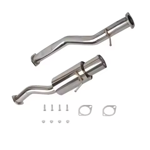 High Quality Universal Full Cat Back Exhaust Drift Spec Fit Stainless Steel for Nissan 350Z Infiniti