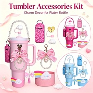 Stanley Tumbler Accessories Kit (7 Items) for 40oz&30oz Tumbler Keychain Charms Tumbler Decorations
