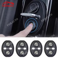 4Pcs/set Silicone Car Door Lock Protection Cover Door Shock Absorber Silent Accessories for MG ZS HS