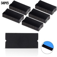 50แผ่น ผ้าติดที่รีดสติ๊เกอร์ ผ้ากันรอยด้านหลังมีกาวในตัว ผ้ากำมะหยี่ขนาด 5cm X 10cm