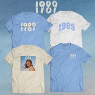 Taylor Swift 1989 (Taylor's Version) Cotton T-shirt Plus Size Men's and Women's Loose Korean Minimal
