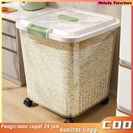 Rice storage place rice box rice jar 10 kg aesthetic rice container 5 kg aesthetic rice container 25