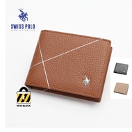 SWISS POLO Leather RFID Bi-Fold Wallet - Multi Colour SW 124-4/SW 122-4/SW 123-4