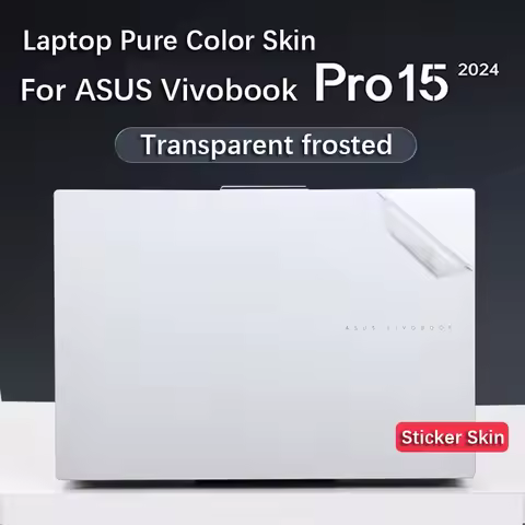 Sticker Skin for ASUS Vivobook Pro 15 OLED (N6506) 2024 N6506MU N6506MV /Vivobook S 15 OLED (M5506) 