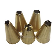 (1pcs) Acuan Nozzle Pattern Tembaga; Creampuff / Bunga Kecil / Samperit Riben / Untaian / Dark Pipin