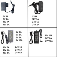 AC 220V To 5V 12V 24V Power Supply Adapter 1A 2A 3A 5A 6A 8A 10A Charger Universal Switching Power S