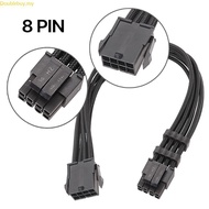 Doublebuy CPU 8pin to 8pin 4+4pin Module Cable CPU 8Pins Power Supply Cord 18AWG Durable CPU Extensi