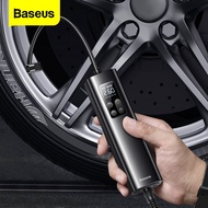 Baseus Car Air Compressor 12V Portable Electric Air Pump For Car Motorcycle Bicycle Tyre Digital Inflator Mini Inflatable Pump Air Compressors  Inflat