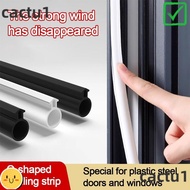 CACTU Sealing Strip, White Black Rubber Weather Stripping,  O-Shaped Weather Gap Blocker