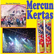 Bunga api Mercun Tembakan Letupan Kertas Pop Popper Warna Warni Brithday Party Parti Majlis Hari Jad