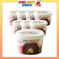 Lightly Korean Konjac Jjjajang Noodle Cup Bowl Diet Food Low Calories 228g x 8pcs