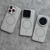 vivo x200 pro case vivo x200 pro casing casing vivo x200 pro Titanium Gray Strong Magnetic Applicabl