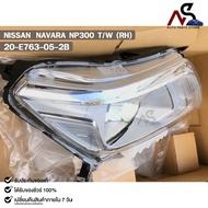 TYC ไฟหน้ารถยนต์ NISSAN NAVARA NP300 (RH) T/W นิสสัน นาวาร่า เอ็นพี 20-E763-05-2B