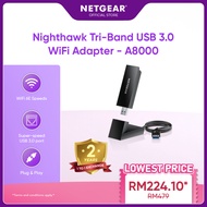 Netgear Nighthawk® Tri Band AXE3000 WiFi 6E USB 3.0 Adapter