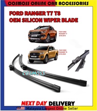 2PCS X FORD RANGER (T7 / T8) HIGH QUALITY SILICON OEM WIPER BLADE